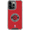 NBA Toronto Raptors Distressed iPhone 15 Pro Clear Case